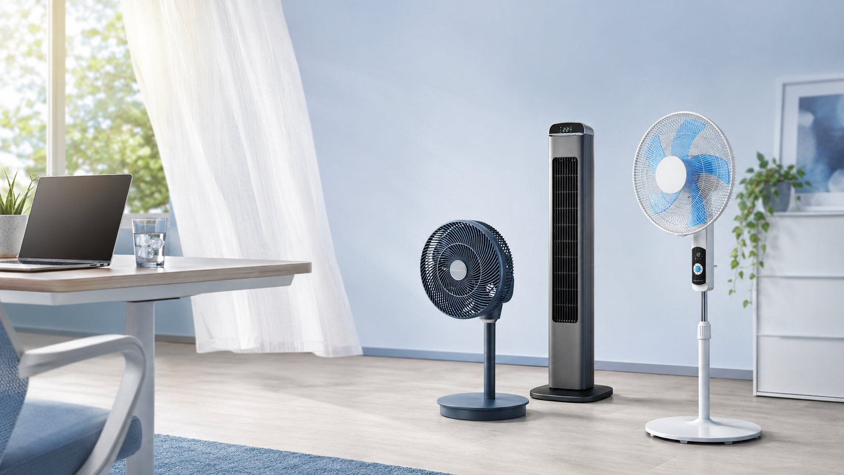 Ventilatoren im Homeoffice