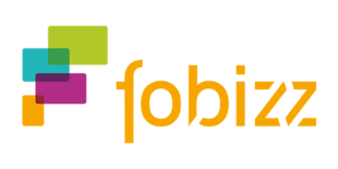 Das Logo des Ed-Tech Startups fobizz ist zu sehen.