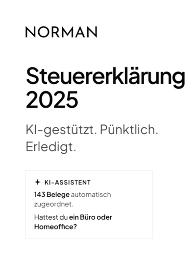 Steuererklärung 2025