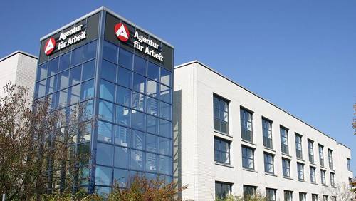 Gebäude der Agentur für Arbeit
