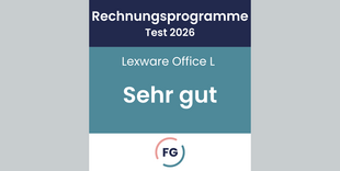 Siegel Platz 2 Rechnungsprogramm-Vergleich aktuell