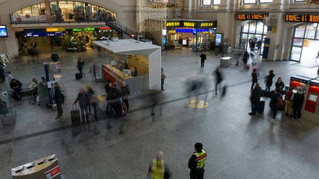 Ein Bahnhof in Deutschland Ein Bahnhof in Deutschland