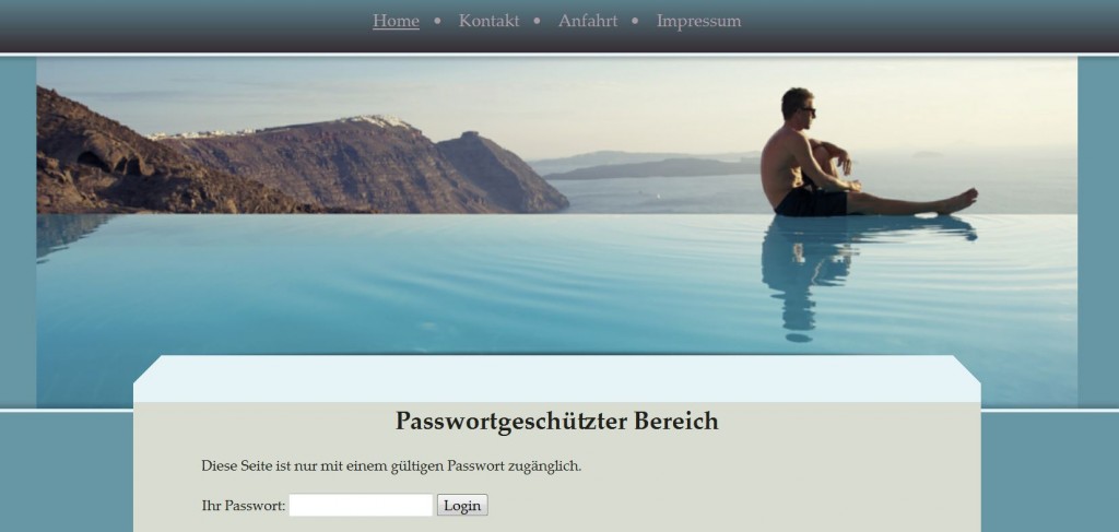Passwortschutz